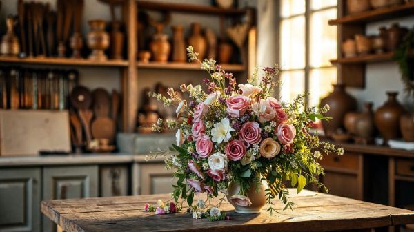 Atelier de fleurs à Paris 4ème : créations de bouquets personnalisés