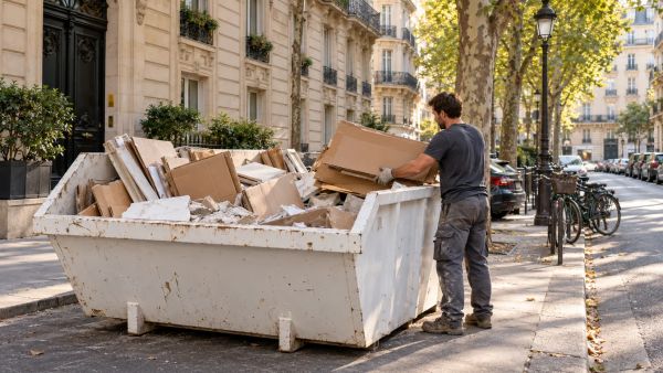 Top solutions pour louer une benne à Paris à petits prix